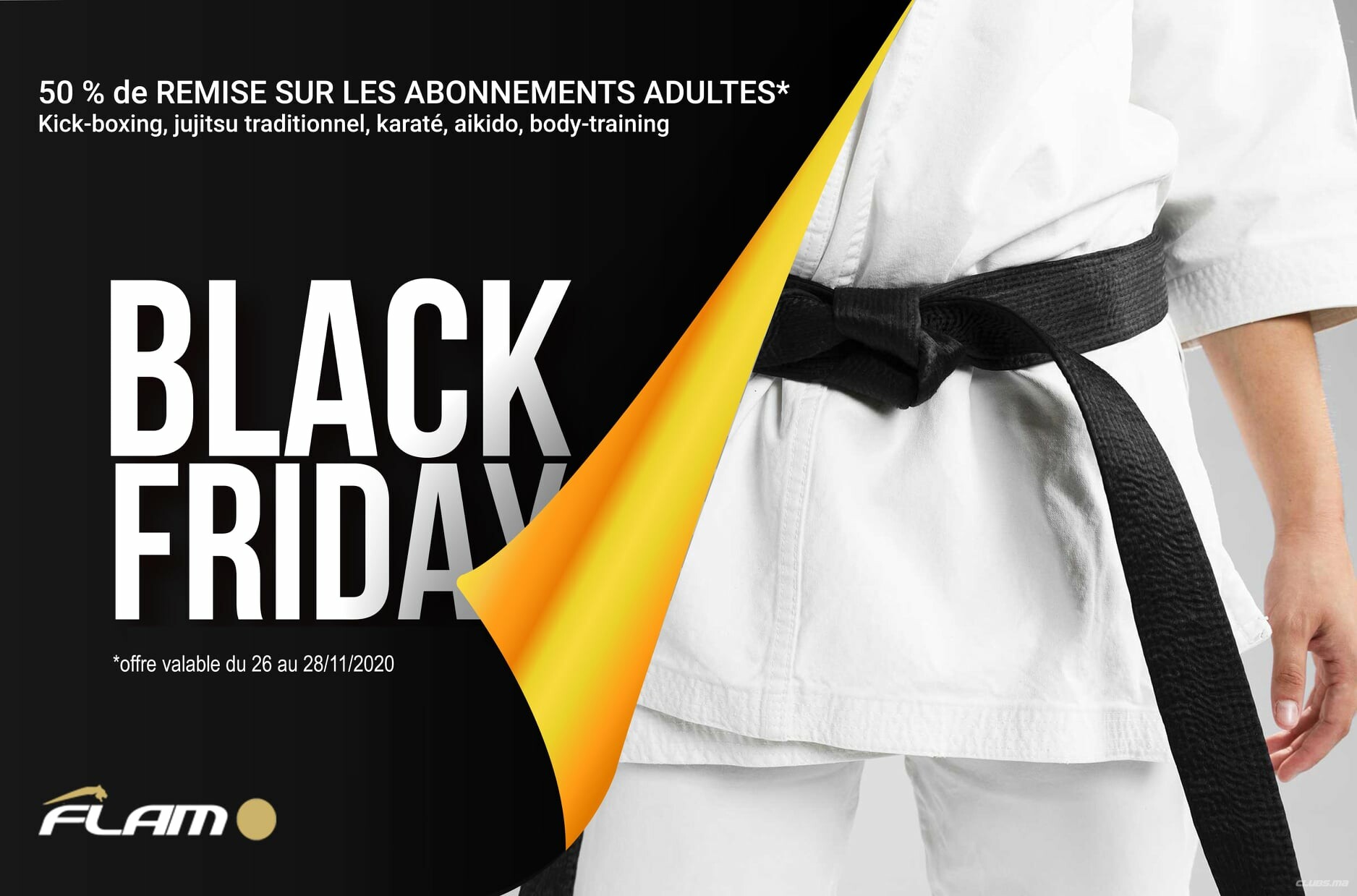 BLACK FRIDAY 2020 chez Flam Judo