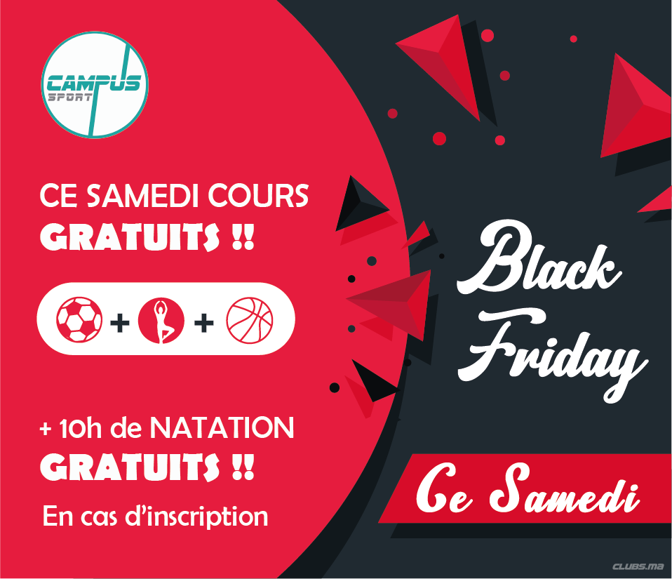 Campus Sport fête le BLACKFRIDAY 2018