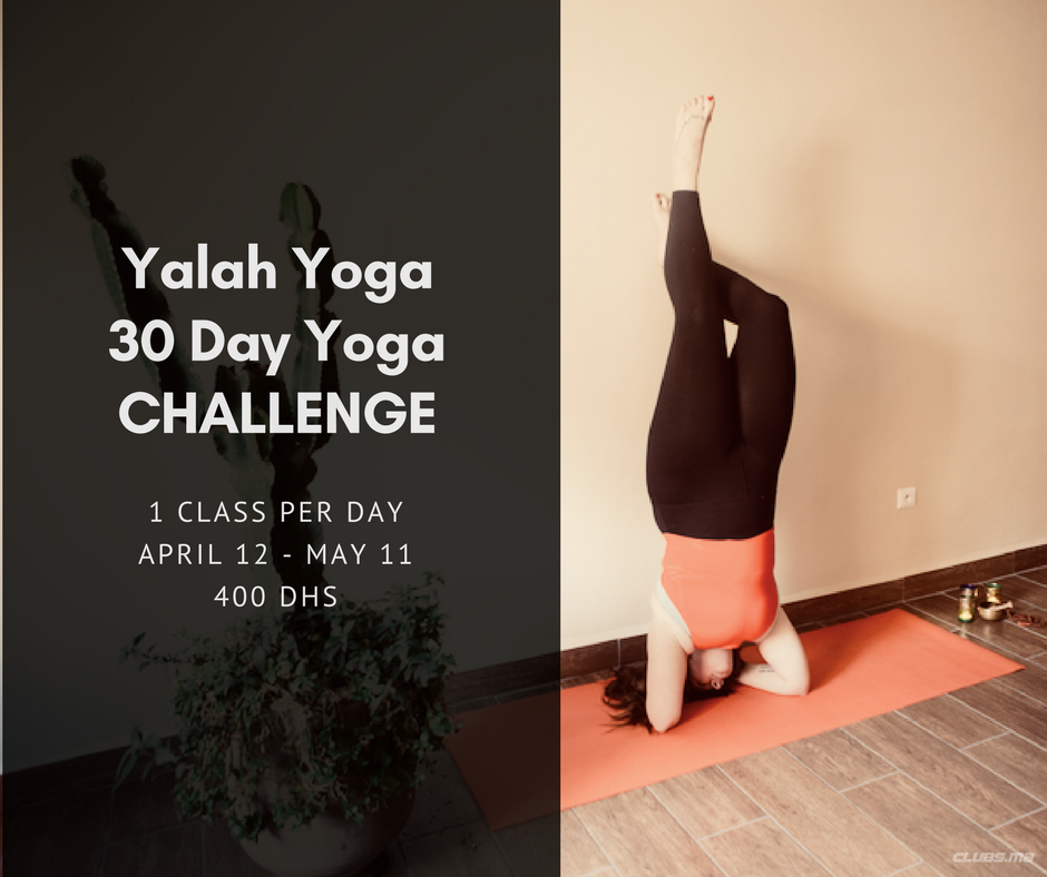 Challenge 30 jours Yoga chez Yalah Yoga