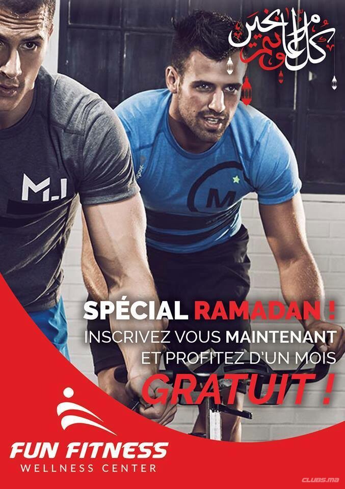 Fun Fitness Marrakech : Promotion spécial Ramadan 2019
