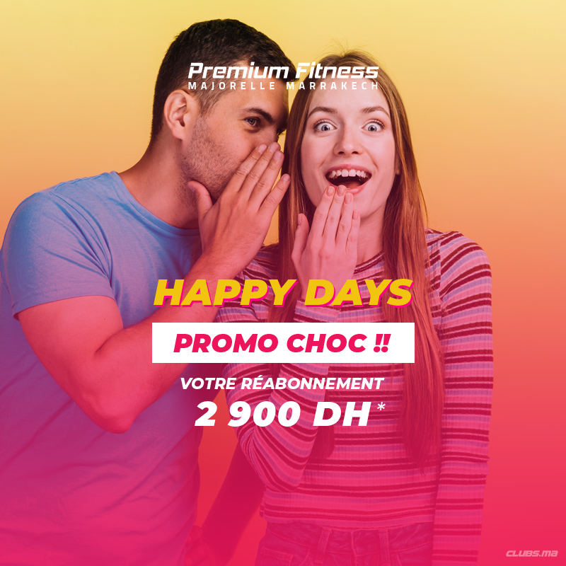 Happy days 2019 chez Premium Fitness Majorelle