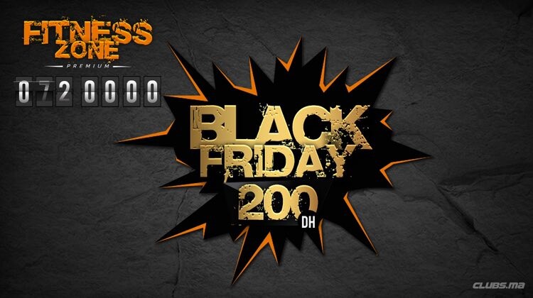 Journée BLACK FRIDAY 2018 chez Fitness Zone