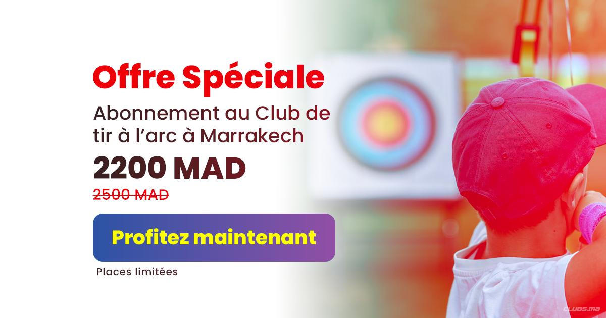 Offre d'abonnement exceptionnelle chez Club Arc de Marrakech