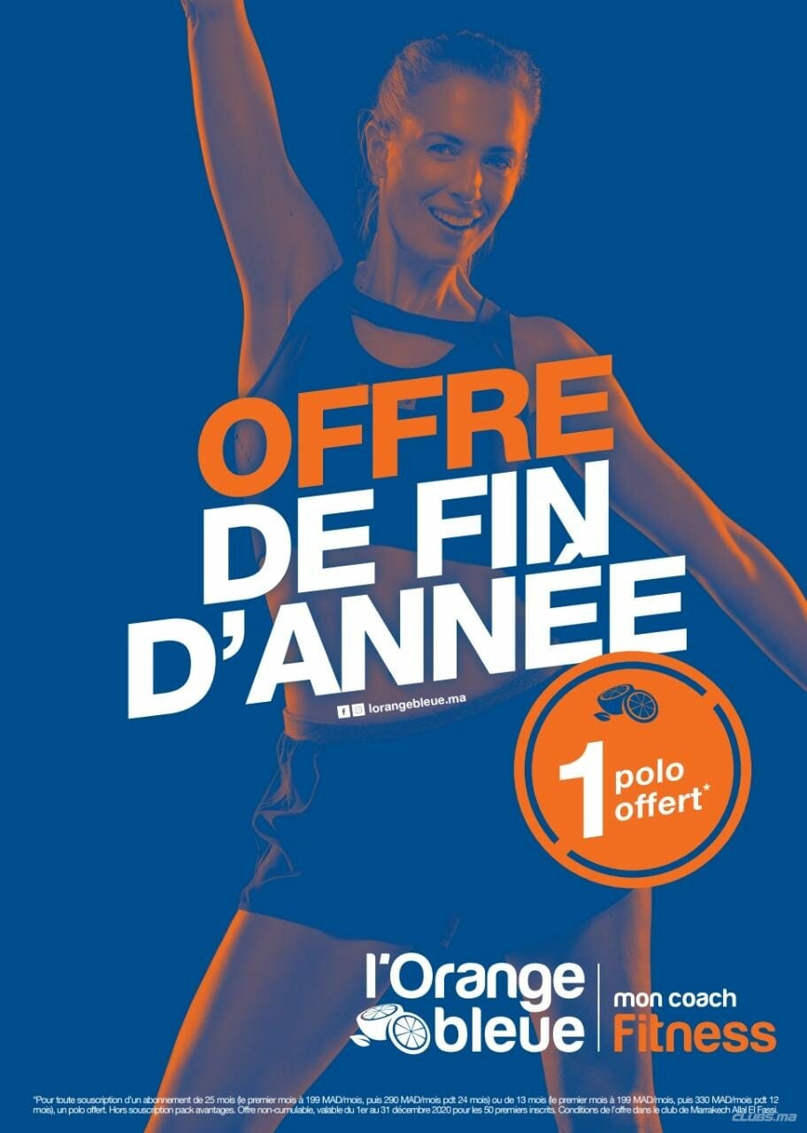 OFFRE DE FIN D'ANNEE 2020 chez L'Orange Bleue