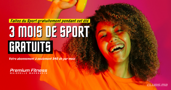 Offre spéciale été pour femme : 3 mois de sport gratuits