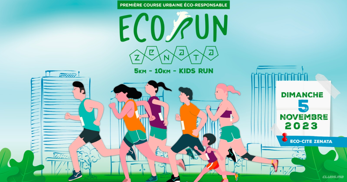 Première édition de l'Eco-Run de Zenata 2023