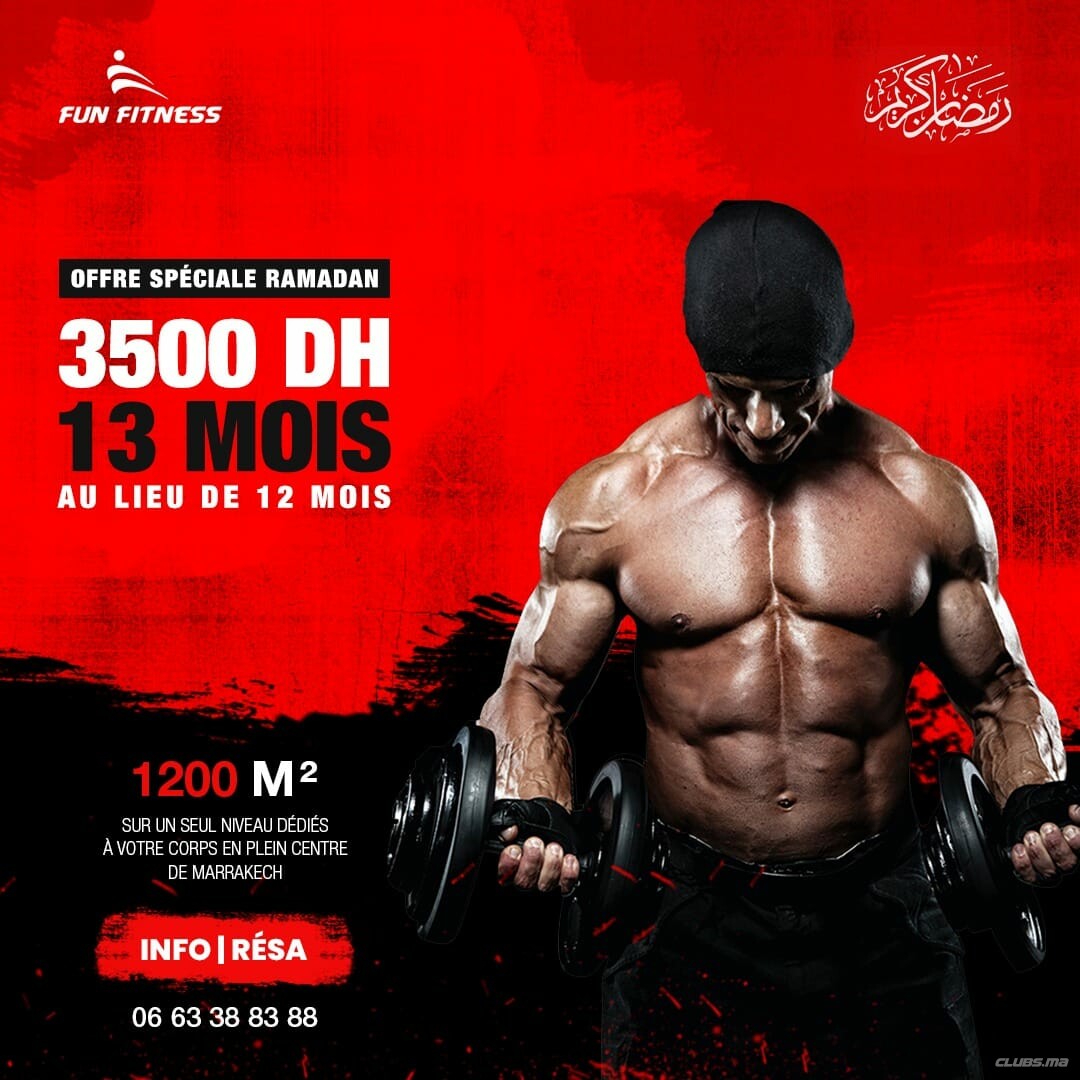 Promo Ramadan 2021 chez Fun Fitness