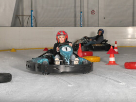 Patinoire Mega Mall karting sur glace rabat Rabat