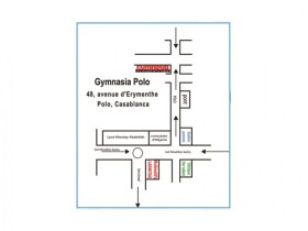 Plan gymnasia Polo Casablanca à Casablanca Gymnasia Polo Plan gymnasia Polo Casablanca Casablanca